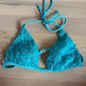 La Perla Aqua Blue Women's Swim Top